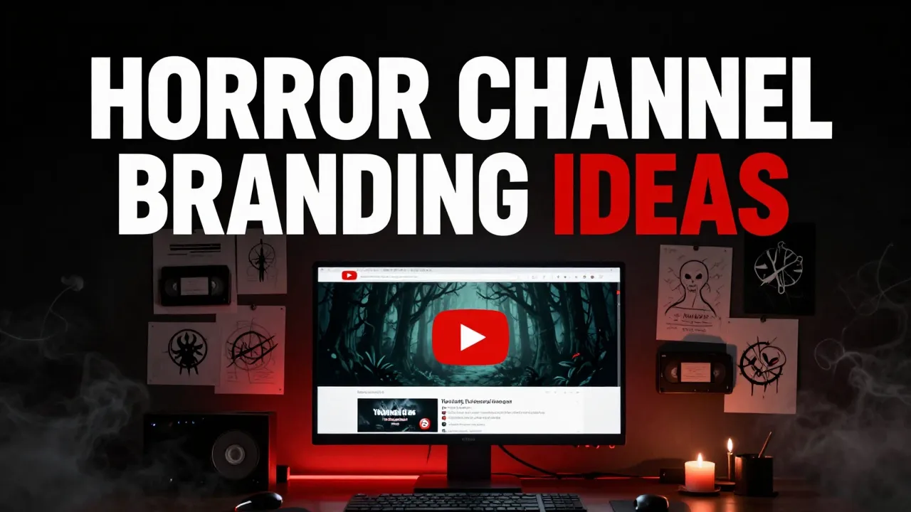 Horror YouTube Channel Branding Ideas for 2026