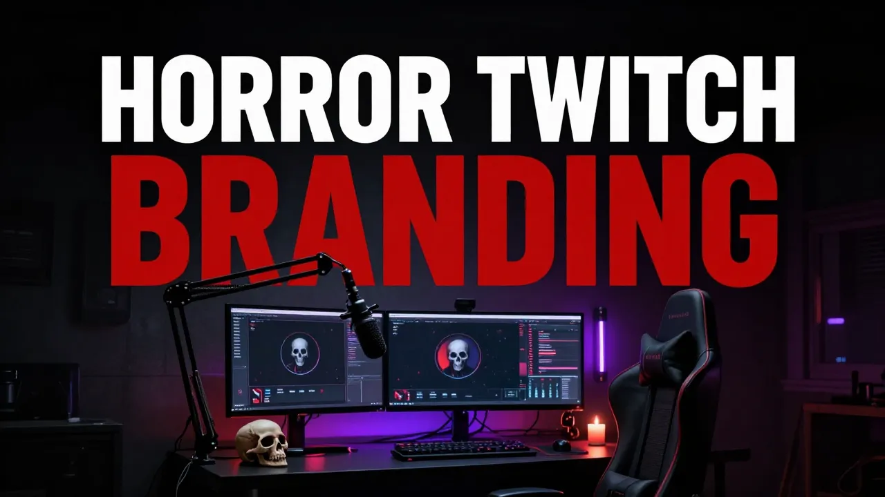 Horror Twitch Branding: Banner, Profile Picture, Panels and Offline Screen Sizes (2026)